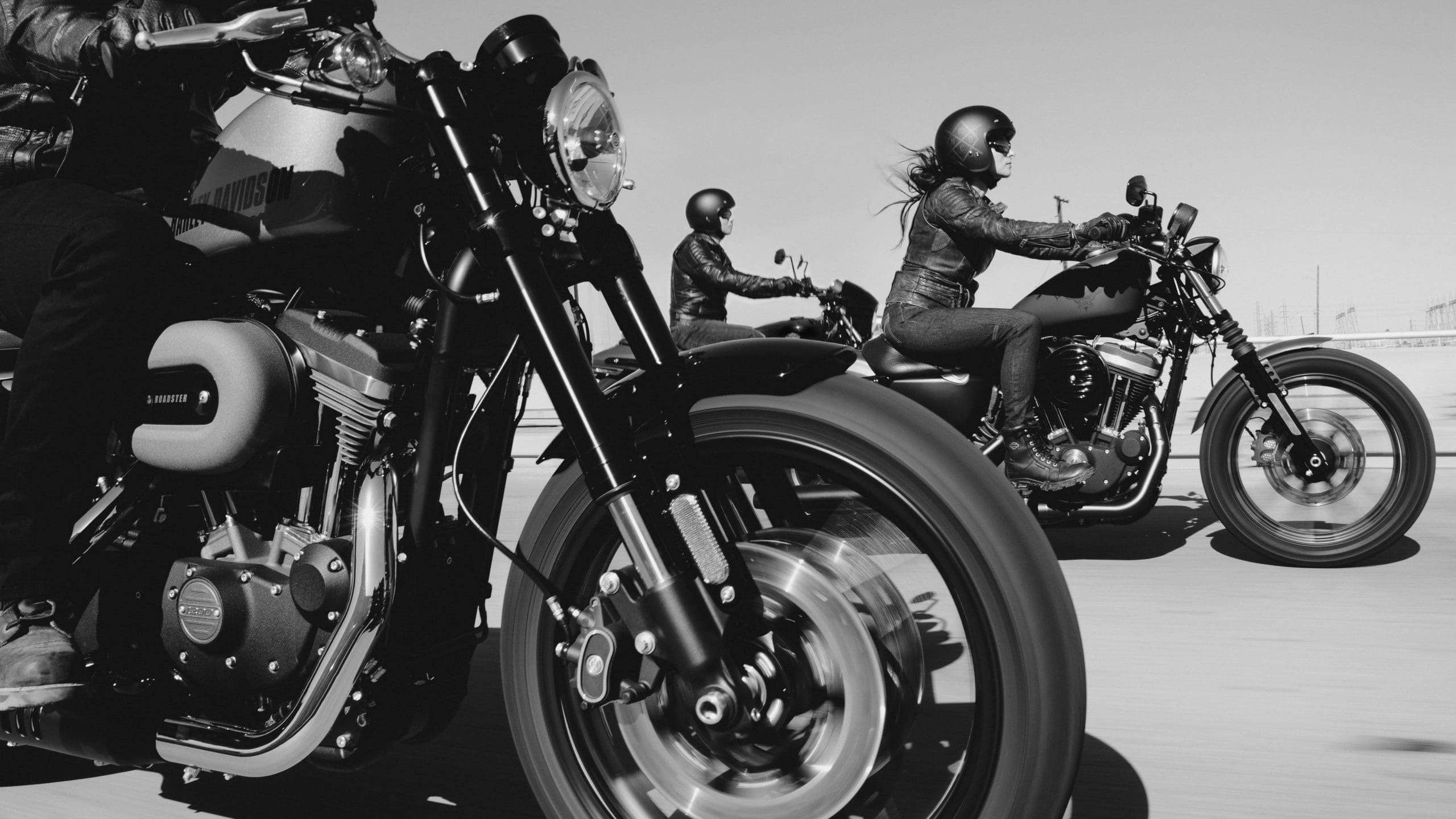 Harley Davidson motorbikes 